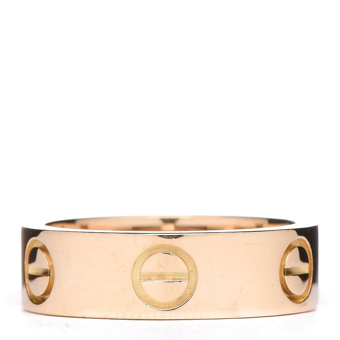 18K Yellow Gold 5.5mm LOVE Ring 51 5.75