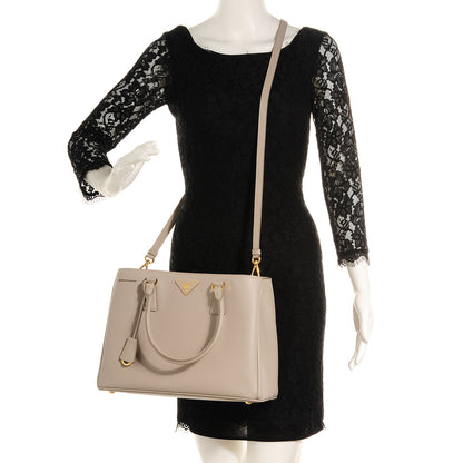 Prada Saffiano Lux Medium Tote Pomice 2 of 11