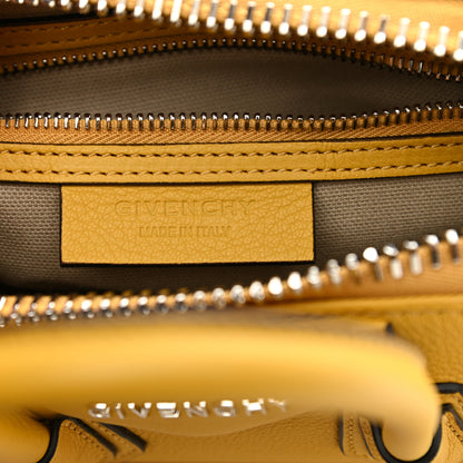 Givenchy Sugar Goatskin Mini Antigona Dark Yellow 5 of 9