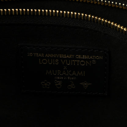 Louis Vuitton LV X TM Empreinte Flowers Neverfull MM Black 6 of 9