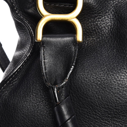 Chloe Calfskin Small Marcie Satchel Black 16 of 17