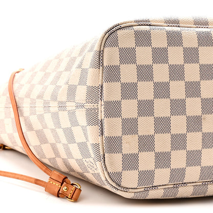 Louis Vuitton Damier Azur Neo Neverfull MM Rose Ballerine 11 of 13