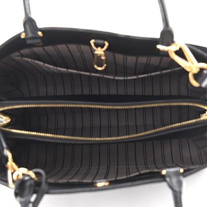 Louis Vuitton Empreinte Montaigne MM Black 5 of 11