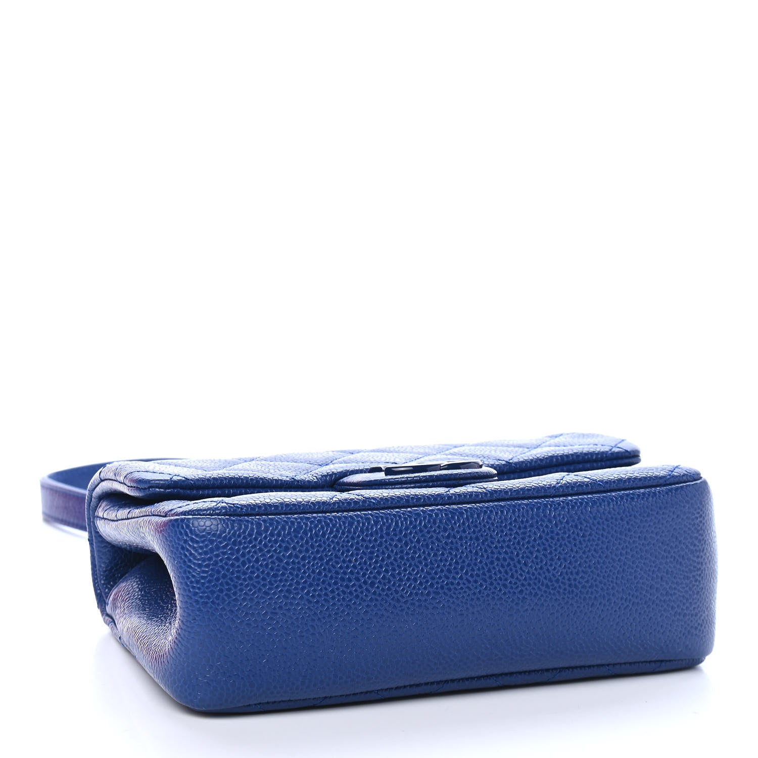 Chanel Caviar Quilted Incognito Mini Square Flap Dark Blue 4 of 9