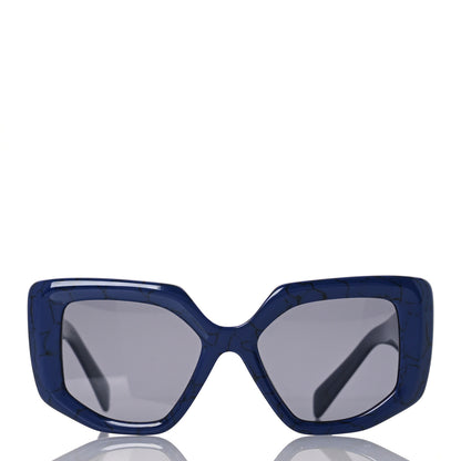 Prada Acetate Symbole Sunglasses SPR 14Z Blue 2 of 8