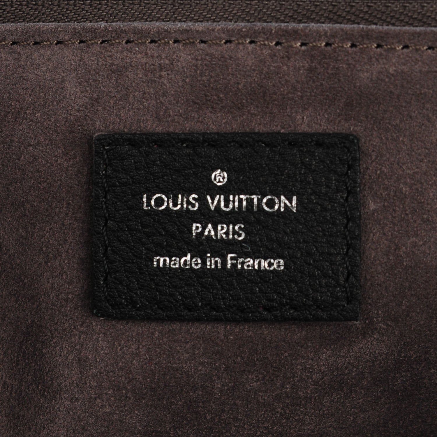 Louis Vuitton Veau Cachemire Soft Lockit MM Black 6 of 7