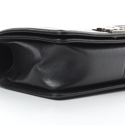 Chanel Caviar Quilted Medium Boy Flap Black 9 of 14