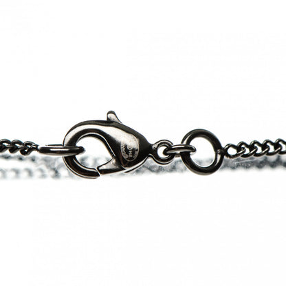 Chanel Ruthenium Crystal CC Necklace Black 4 of 4