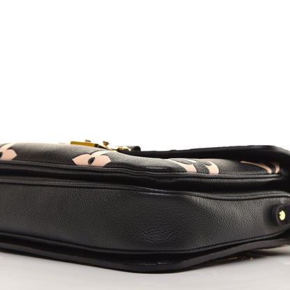 Louis Vuitton Empreinte Monogram Giant Pochette Metis Black Beige 8 of 9