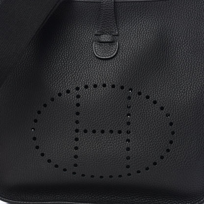 Hermes Taurillon Clemence Evelyne III PM Black 7 of 10