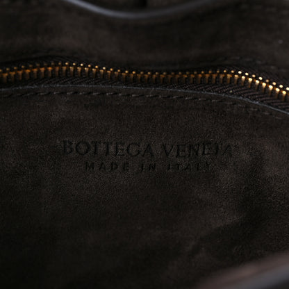 Bottega Veneta Suede Maxi Intrecciato Padded Chain Cassette Crossbody Bag Fondant 6 of 7