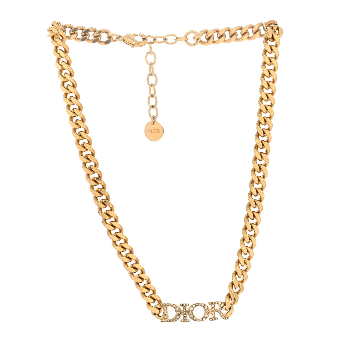 Metal Crystal Dio(r)evolution Choker Gold