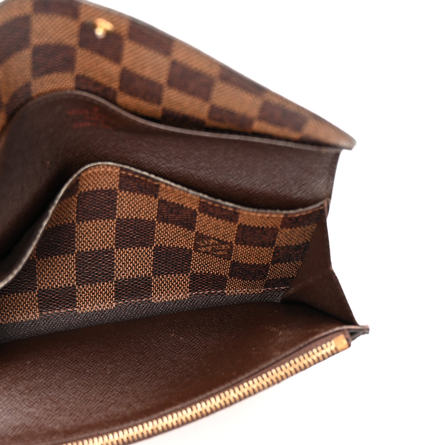 Louis Vuitton Damier Ebene Emilie Wallet 5 of 10