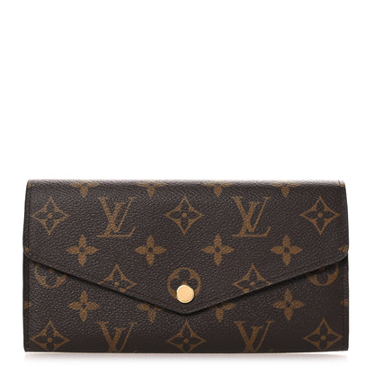 Louis Vuitton Monogram Sarah Wallet NM Rose Ballerine 1 of 6