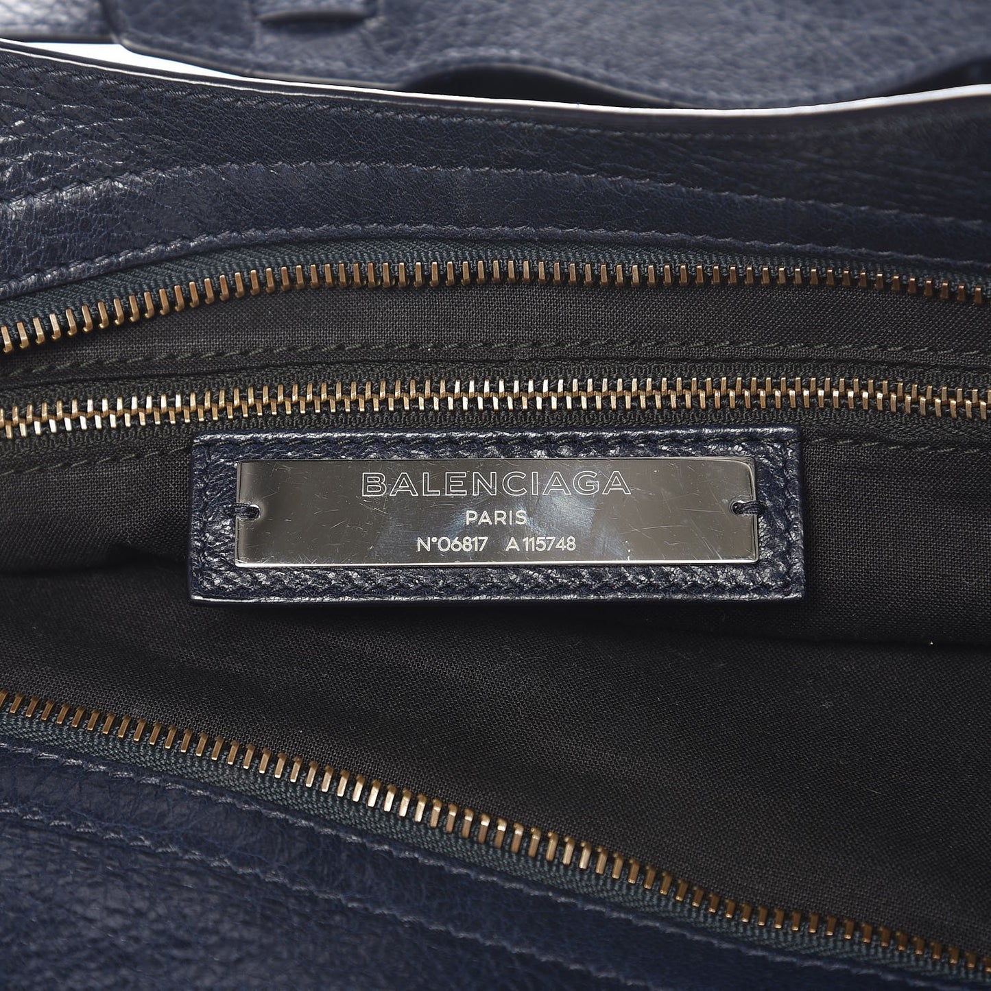 Agneau Classic Hardware City Bleu Nuit Dark Sea
