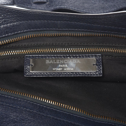 Balenciaga Agneau Classic Hardware City Bleu Nuit Dark Sea 6 of 7