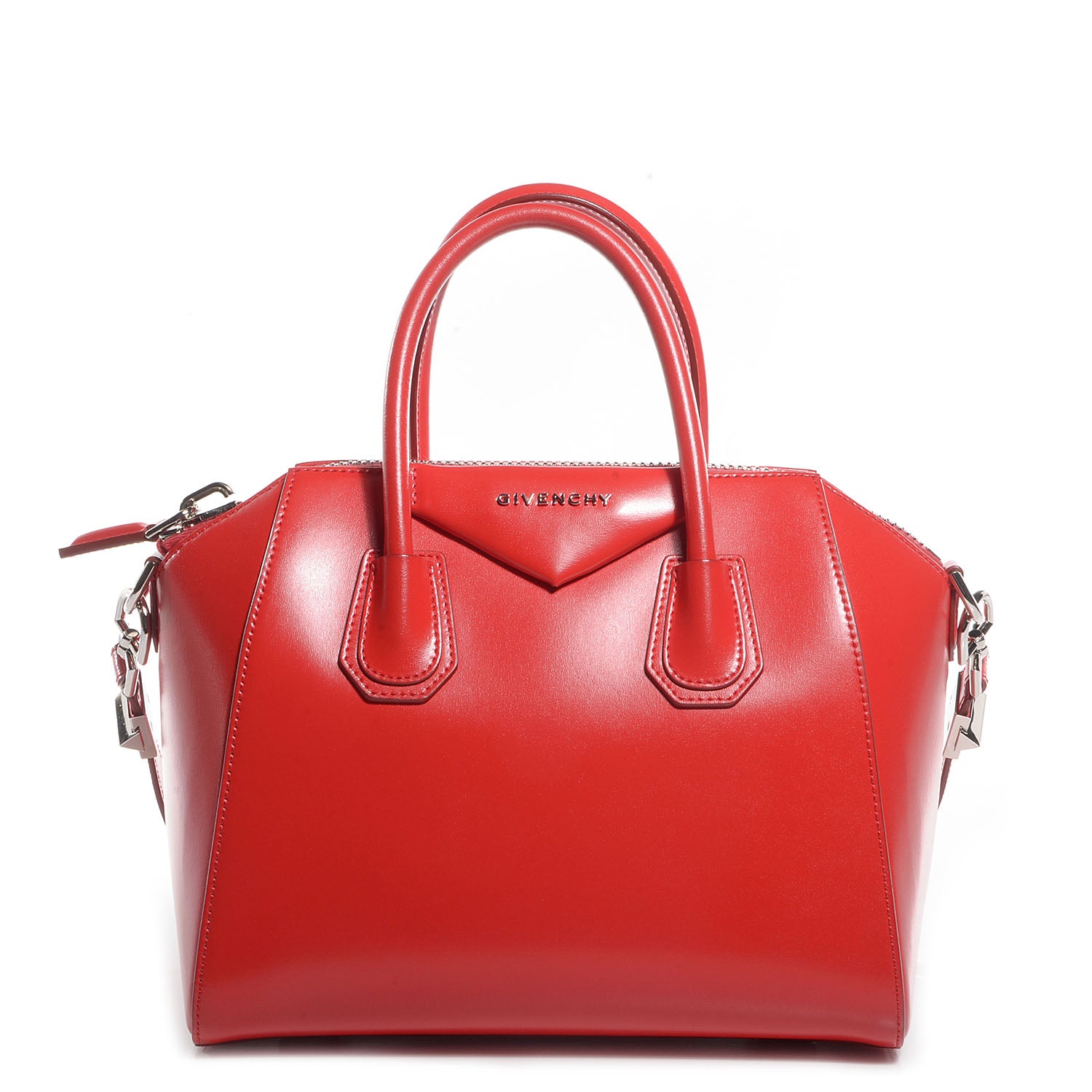 Givenchy Smooth Calfskin Small Antigona Red 1 of 8
