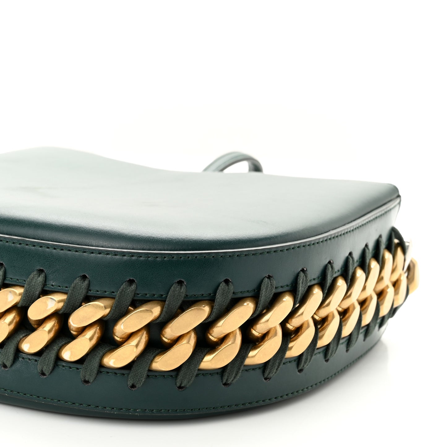 Eco Alter Nappa Small Frayme Shoulder Bag Forest Green