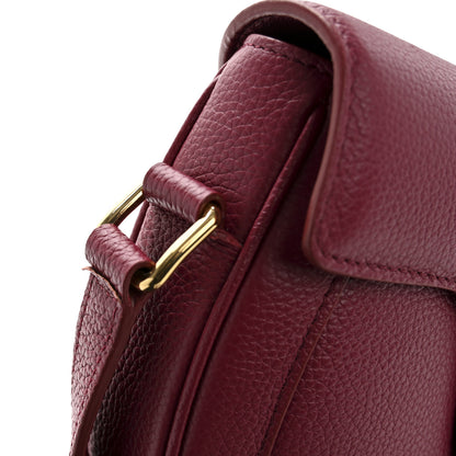 Celine Grained Calfskin Besace Small 16 Red 11 of 16