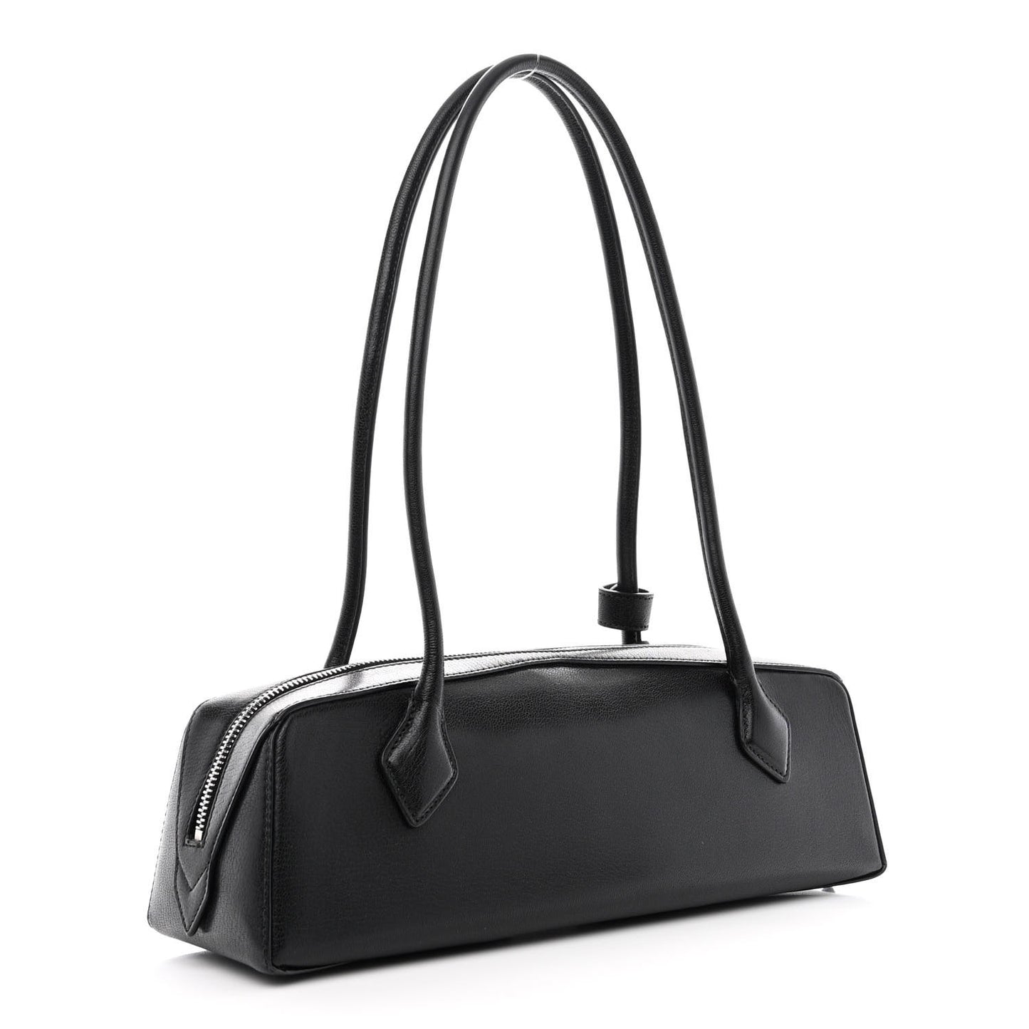 Goatskin Medium Le Teckel Bag Black