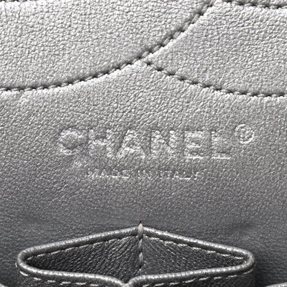 Chanel Metallic Aged Calfskin Quilted 2.55 Reissue 228 Flap Silver 8 of 12