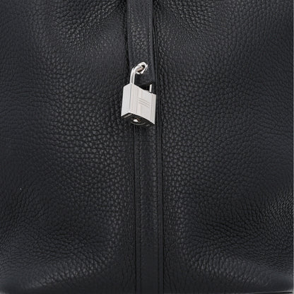 Hermes Taurillon Clemence Picotin Lock 22 MM Black 8 of 10