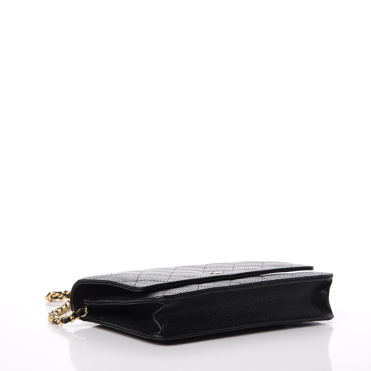 Chanel Caviar Quilted Wallet On Chain WOC Black 5 of 14