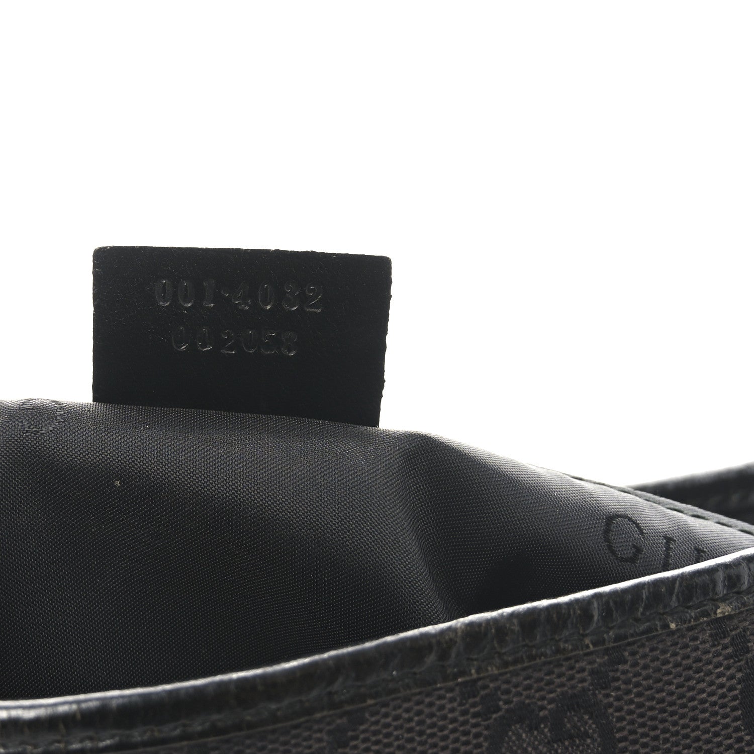 Gucci Monogram Jackie O Chain Hobo Black 7 of 10