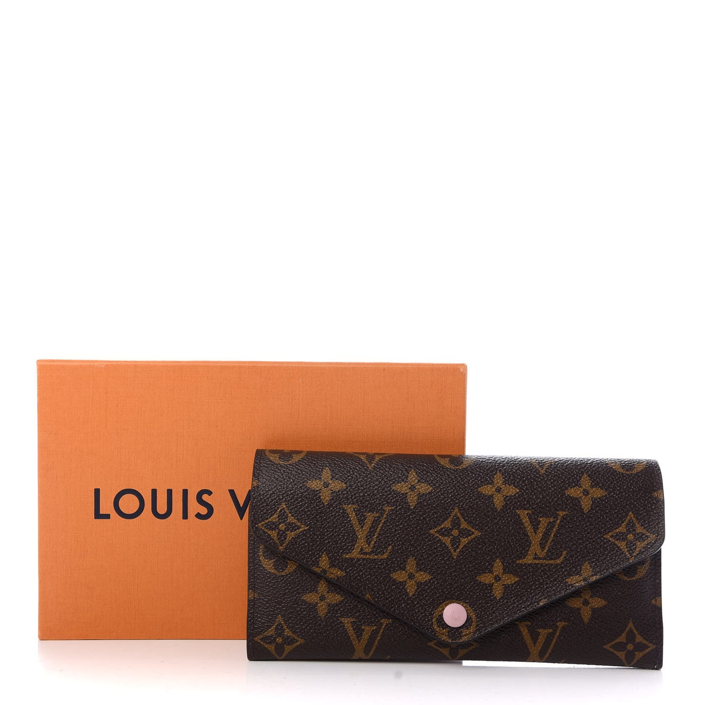 Monogram Josephine Wallet Rose Ballerine