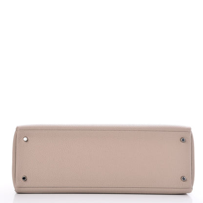 Hermes Togo Kelly Retourne 40 Gris Tourterelle 8 of 32