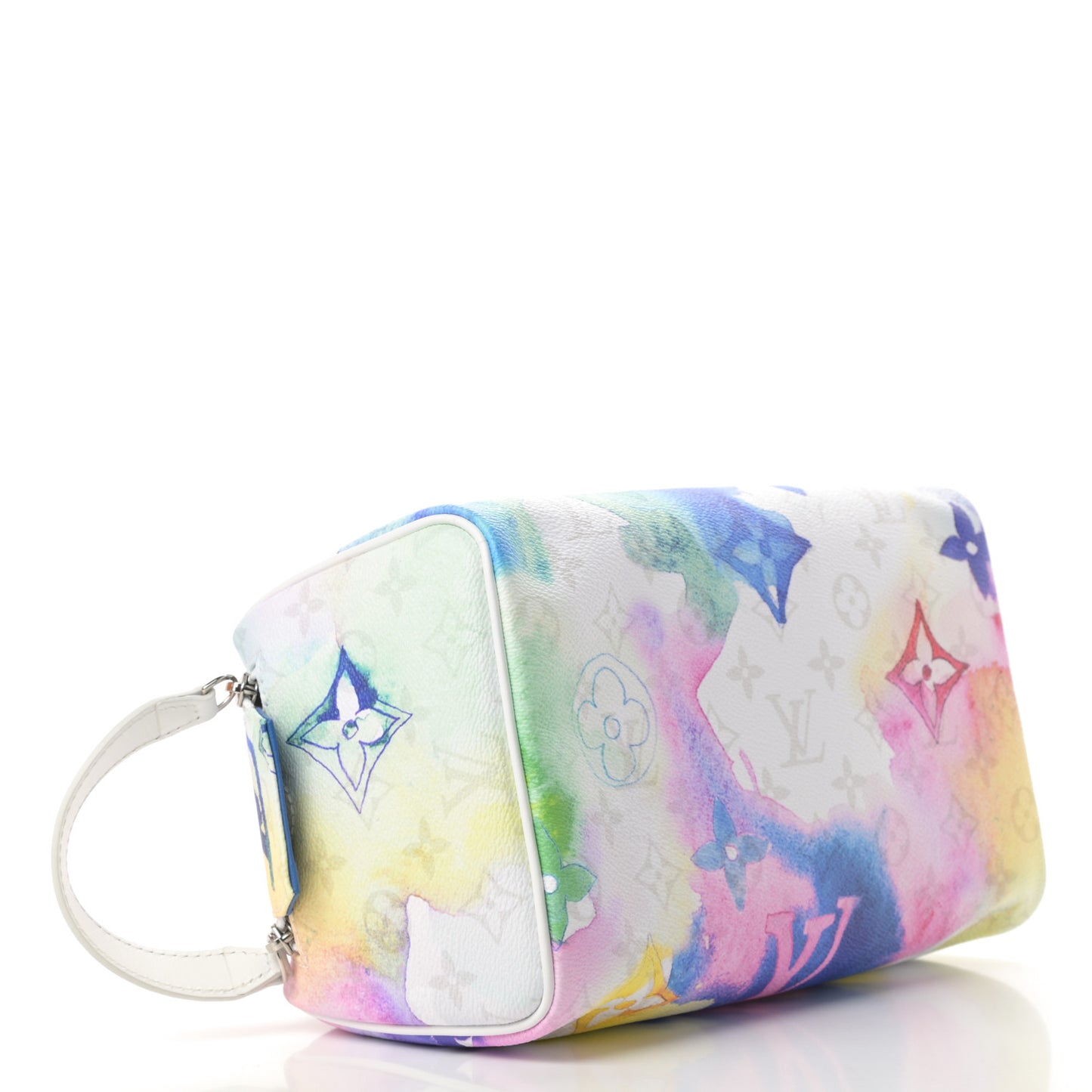 Monogram Watercolor Dopp Kit Toilet Pouch Multicolor