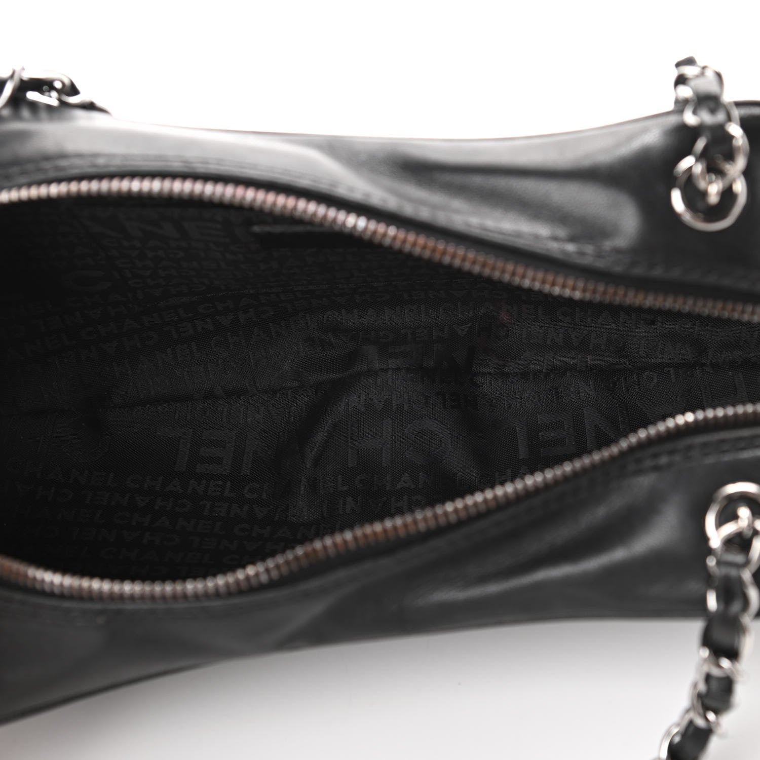 Chanel Lambskin Small Tassel Shoulder Bag Black 5 of 13
