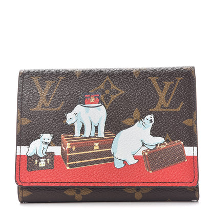 Louis Vuitton Monogram 2017 Christmas Animation Victorine Wallet 1 of 8
