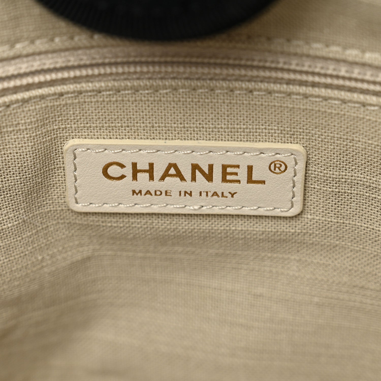 Chanel Mixed Fibers Small Deauville Tote Black 6 of 11