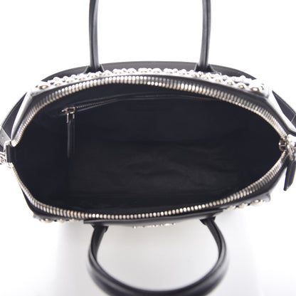 Givenchy Calfskin Medium Studded Bi-Color Antigona Black White 5 of 8