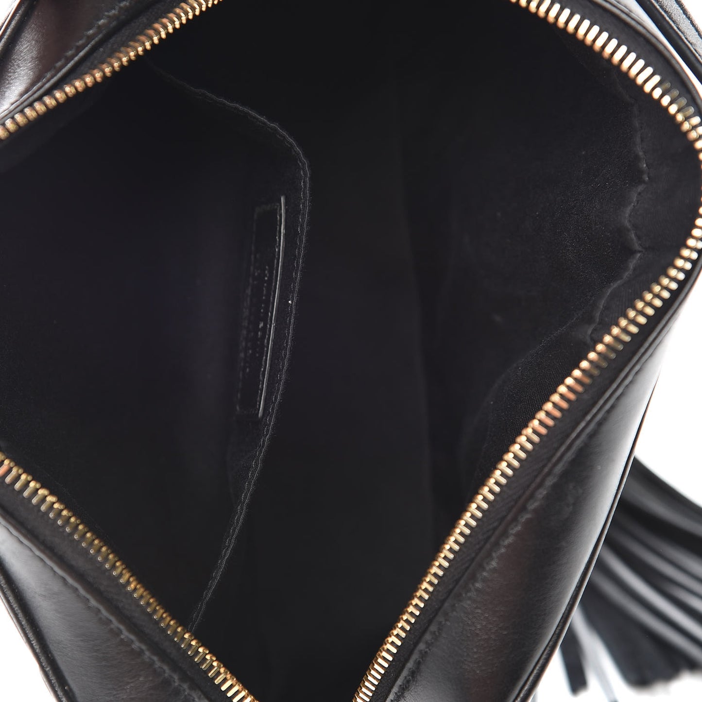 Calfskin Matelasse Monogram Lou Camera Bag Black