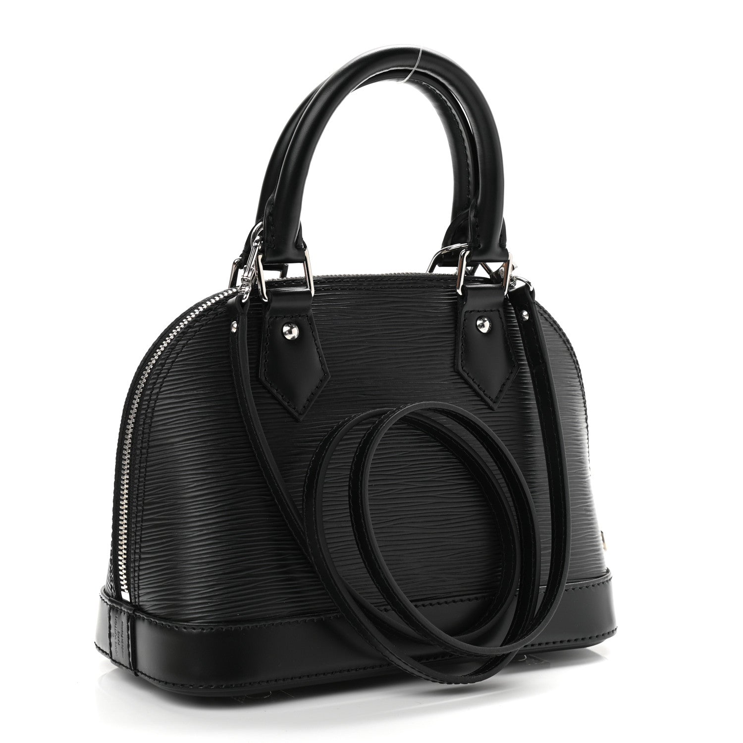 Louis Vuitton Epi Alma BB Black 3 of 10