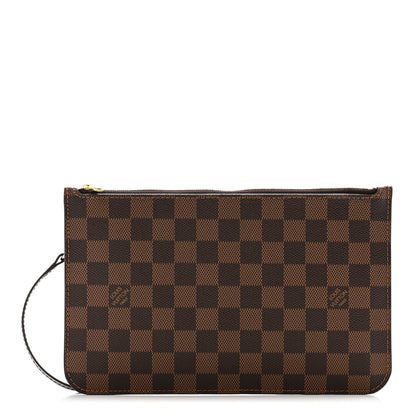Louis Vuitton Damier Ebene Neverfull MM GM Pochette 1 of 9