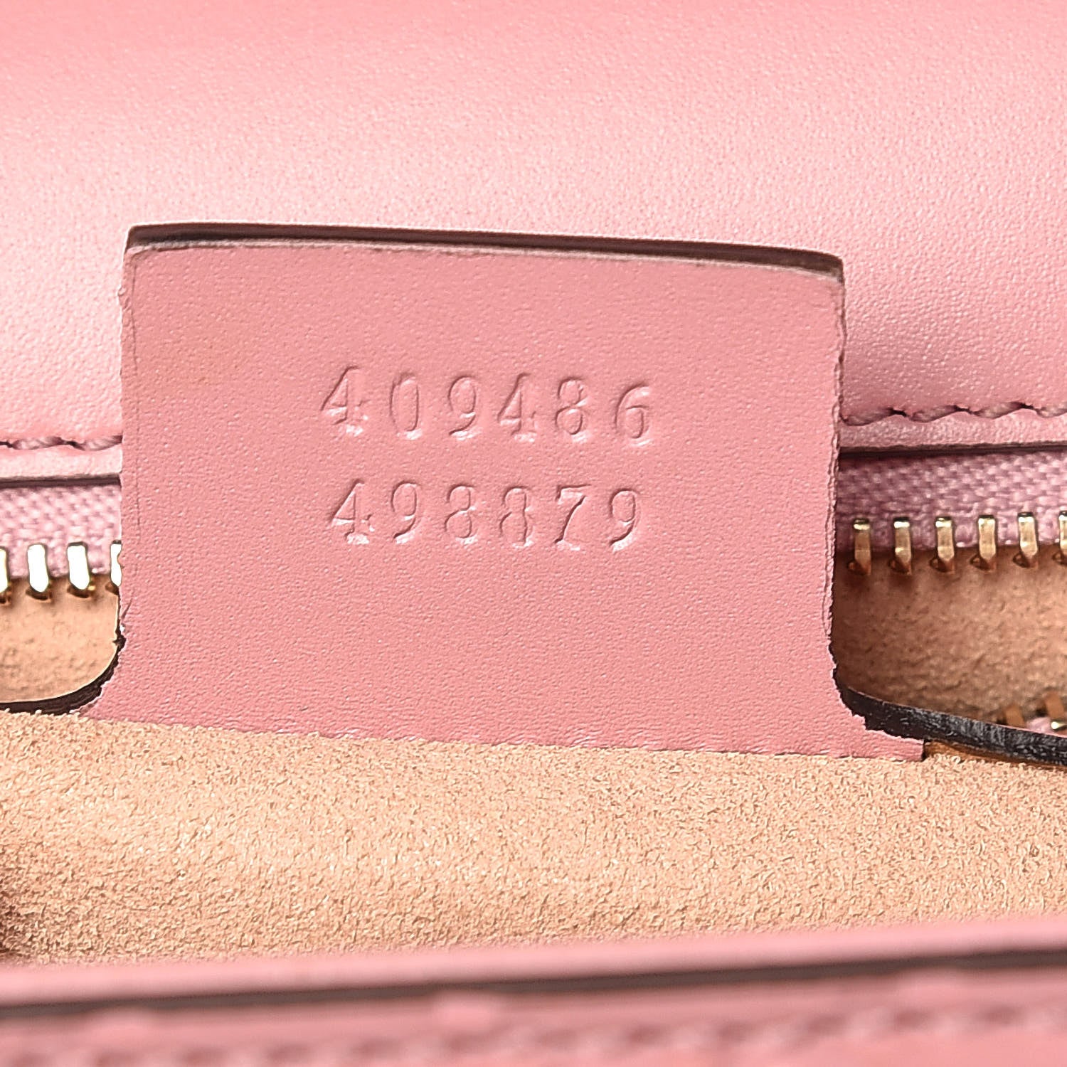 Gucci Guccissima Signature Medium Padlock Shoulder Bag Rose Baby Candy 7 of 11