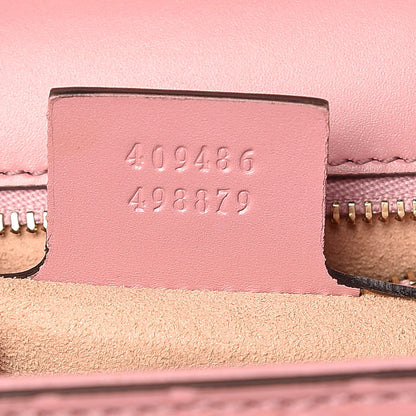 Gucci Guccissima Signature Medium Padlock Shoulder Bag Rose Baby Candy 7 of 11