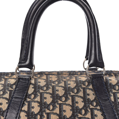 Christian Dior Monogram Boston Navy Blue 7 of 12