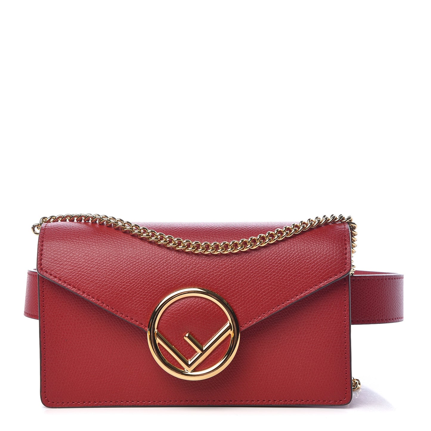 Vitello Cruise F is Fendi Envelope Belt Bag Fragola