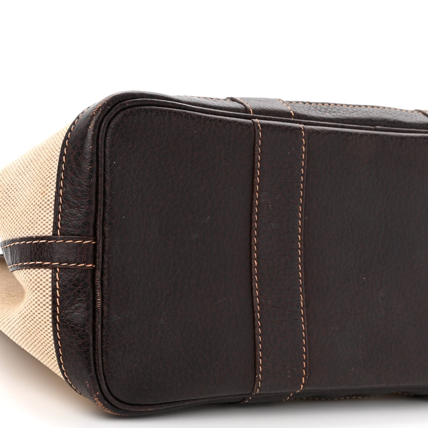 Hermes Buffle Skipper Toile Garden Party 30 TPM Marron Fonce 8 of 12