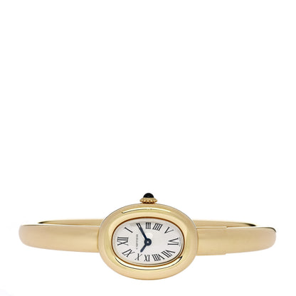 Cartier 18K Yellow Gold 19mm Baignoire Quartz Watch 2 of 5
