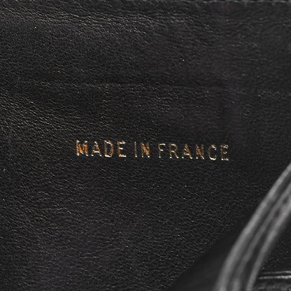 Chanel Caviar Timeless CC Compact French Wallet Black 8 of 10