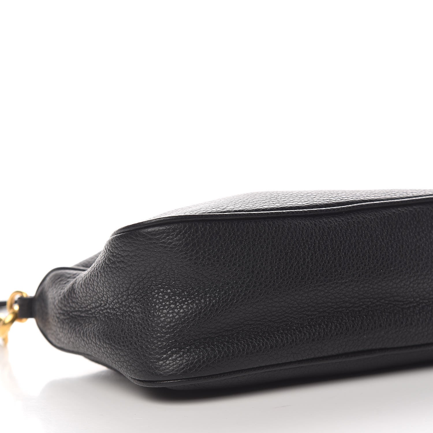 Prada Vitello Daino Pochette Bag Black 8 of 10