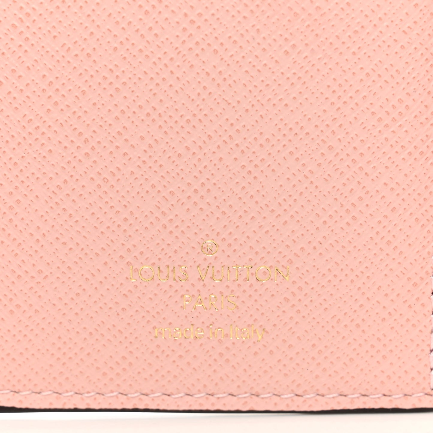 Damier Ebene Victorine Wallet Rose Ballerine