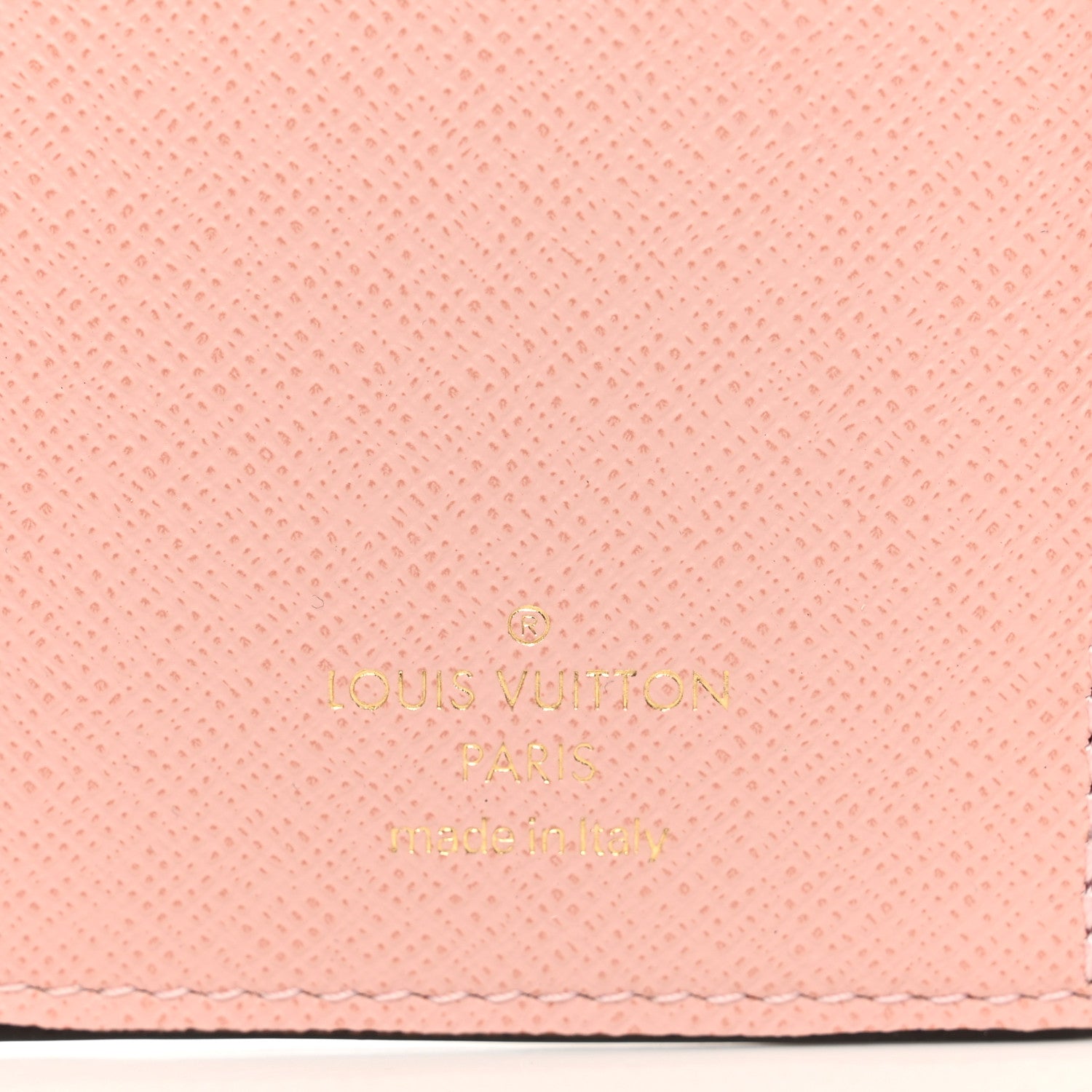 Louis Vuitton Damier Ebene Victorine Wallet Rose Ballerine 6 of 7