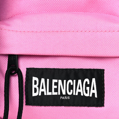 Balenciaga Recycled Casual Nylon Mini Oversized Backpack Pink 7 of 11