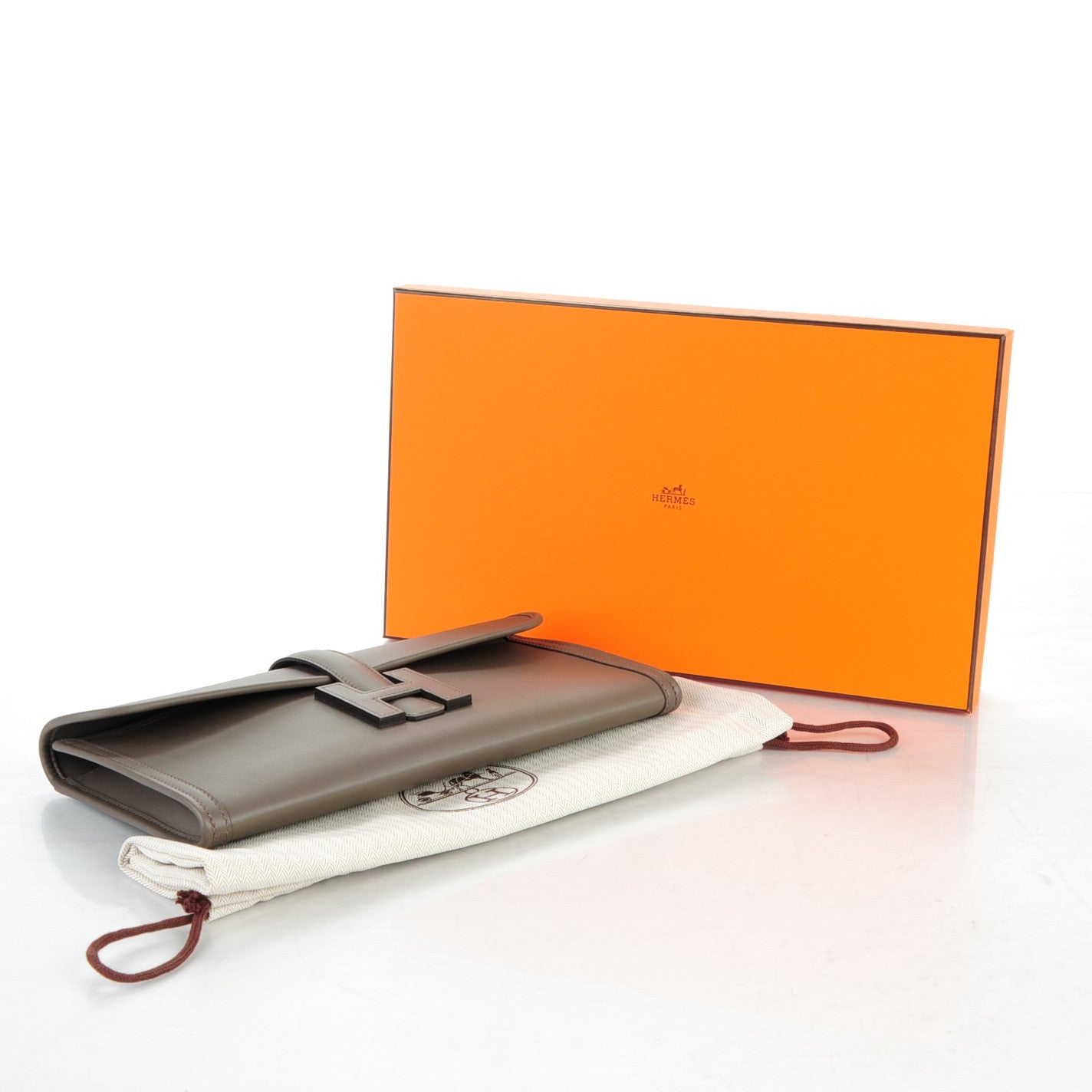 Hermes Swift Jige Elan 29 Clutch Etain 4 of 7